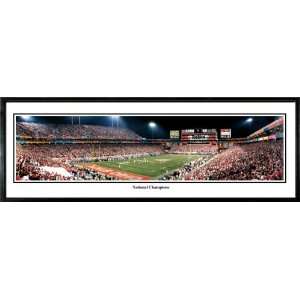  Rob Arra College Stadium Framed Panoramic of Ohio State 