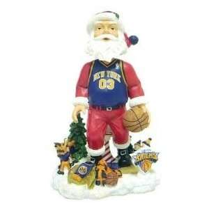  New York Knicks Santa Claus Forever Collectibles Bobble 