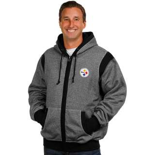 Pro Line Pittsburgh Steelers Melange Hooded Sweatshirt   