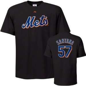   New York Mets Name and Number T Shirt #57 Santana