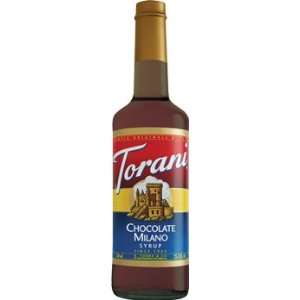 Torani Chocolate Milano Syrup 750mL  Grocery & Gourmet 