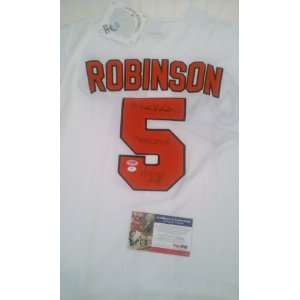  Brooks Robinson Signed Baltimore Orioles Authentic Jersey 