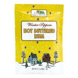 The Spice Hunter Hot Buttered Rum Packet, 2.2 Ounce Packages (Pack of 