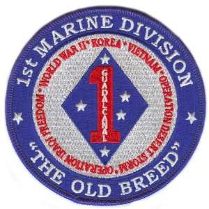  1st Marine Division Patch 4 Round 