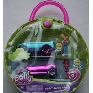   Pocket Polly Wheels Vehicles 2 Pack Rock N Ranch Rides Toys & Games