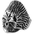 AAB Style RSRN 366 Stainless Steel Skull Ring