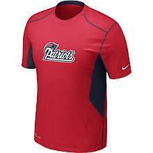 Nike New England Patriots Sideline Hypercool Speed Dri FIT T Shirt 