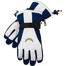 Reebok San Diego Chargers Nylon Padded Gloves   