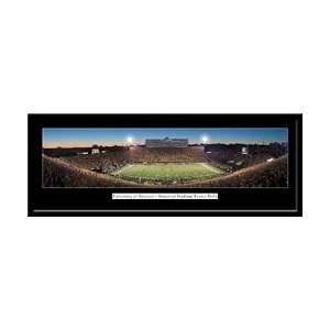   Memorial Stadium/Faurot Field Framed Panoramic Poster Sports