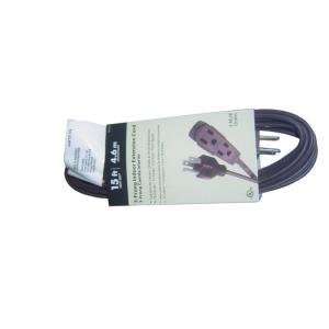    15 FT. BROWN 16/3 SPT 2 BANANA TAP EXTENSION CORD