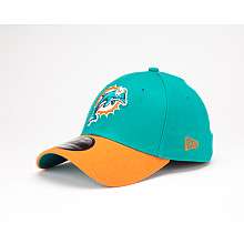 Mens New Era Miami Dolphins TD Classic 39THIRTY® Structured Flex Hat 