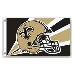 New Orleans Saints NFL 3x5 Feet Indoor/Outdoor Flag/Banner  