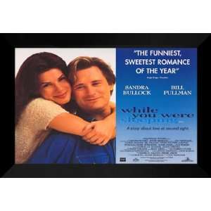  While You Were Sleeping 27x40 FRAMED Movie Poster   B 