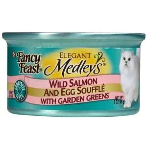 Fancy Feast Elegant Medleys   Wild Salmon & Whipped Egg Souffle   24 x 