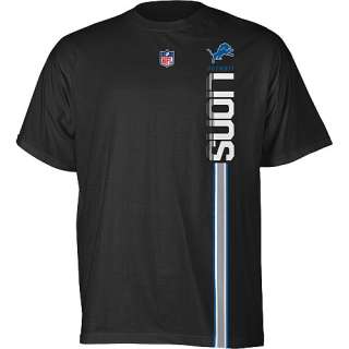 Detroit Lions Tees Reebok Detroit Lions Sideline Power Left T Shirt