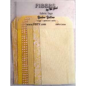    Fibers by the Yard Fabric Tags Yahoo Yellow Arts, Crafts & Sewing