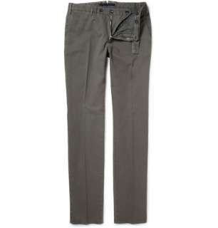   Casual trousers  Incotex Slim Fit Stretch Cotton Piqué Trousers