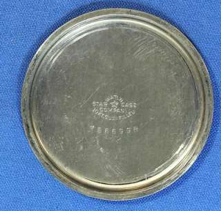 Circa 1925 Elgin Fancy Open Face Antique Pocket Watch 15j 10s 38mm 