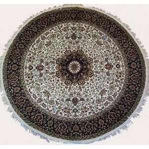  Lotfy and Sons Isfahan AC 53 Dark Blue/Ivory 5 Round Area 