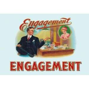 Exclusive By Buyenlarge Engagement Cigars 12x18 Giclee on canvas 