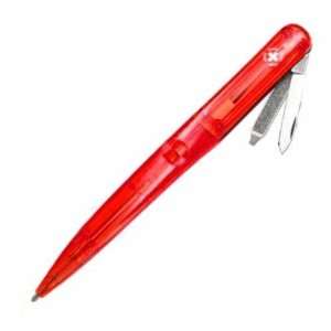  Twister Pen / Knife Translucent Red 