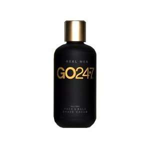  GO 247 Face & Bald Shave Cream, 4 oz Beauty