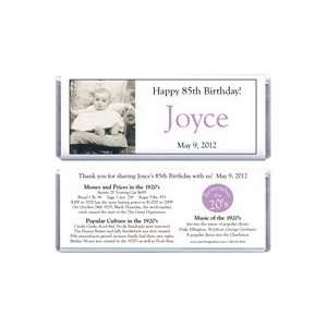  BD420   1920s Photo Birthday Candy Bar Wrappers Kitchen 
