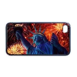  Statue of liberty fireworks Apple iPhone 4 or 4s Case 