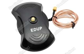 New EDUP AB001 10dBi RP SMA Antenna + Magnetic Base Wireless WiFi 