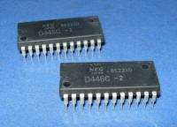 RAM D446C 2 NEC 2K x 8 RAM Vintage 24 PIN IC D446C  