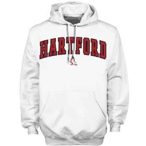  Hartford Hawks White Player Pro Arch Hoody Sweatshirt (X 