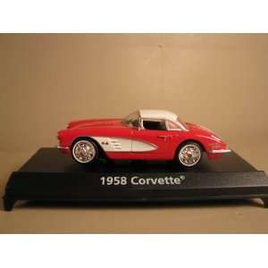  1958 Corvette 143 Scale Red Toys & Games