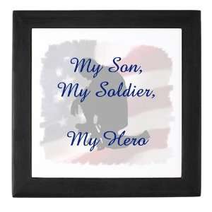  My Son, My Hero Military Keepsake Box by  Baby