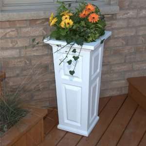  Nantucket Sub Irrigated 32 Inch High Patio Planters in 