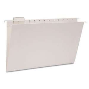   Folders, 1/5 Tab, 11 Point Stock, Legal, Gray, 25/Box Electronics