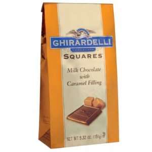   Squares   Milk Chocolate with Caramel, 5.25 oz bag, 6 count