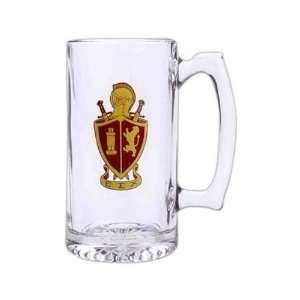  Glass 25 oz. beer mug with a handle.