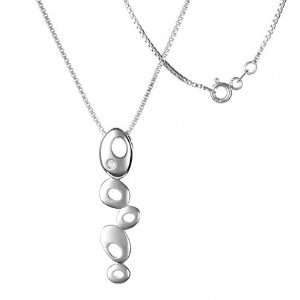 Hot Diamonds Pebble Drop Pendant, Sterling Silver Jewelry