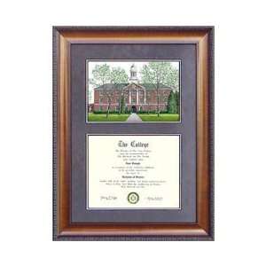  University of Maine Suede Mat Diploma Frame with 