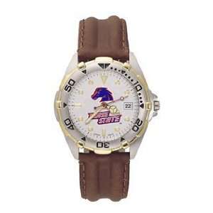  Boise State Broncos All Star Mens Leather Watch Sports 