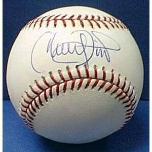 Chuck Finley Autographed Baseball 