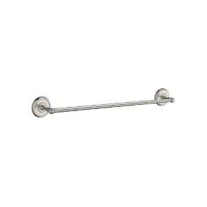   Villa 24 Single Towel Bar in Brushed Nickel from the Villa Collection