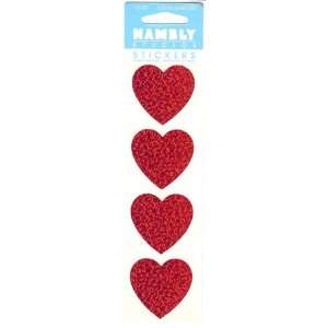  Hambly Studios Large Heart Scrapbooking Stickers Toys 