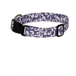  Medium Lavender Hawaii Time Dog Collar