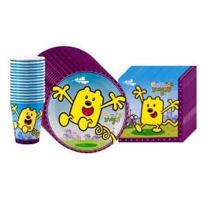  Wow Wow Wubbzy Supplies Pack Including Plates, Cups 