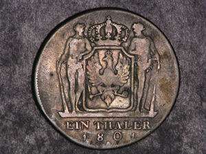 GERMANY PRUSSIA 1801A 1 Thaler Silver #X218  