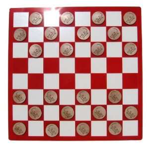   CAMIC designs REP003CKS Laser Etched Gecko Checkers Set Toys & Games