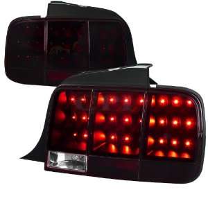   Mustang Sequential Led Taillights   Red/Smk Performance Conversion Kit