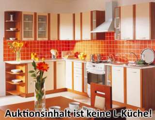 Küche Küchenzeile Einbauküche   2,6m   erweiterbar  