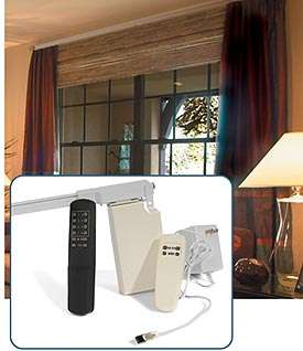 2M Remote Control Motorized Curtain Track Systems + P&P  